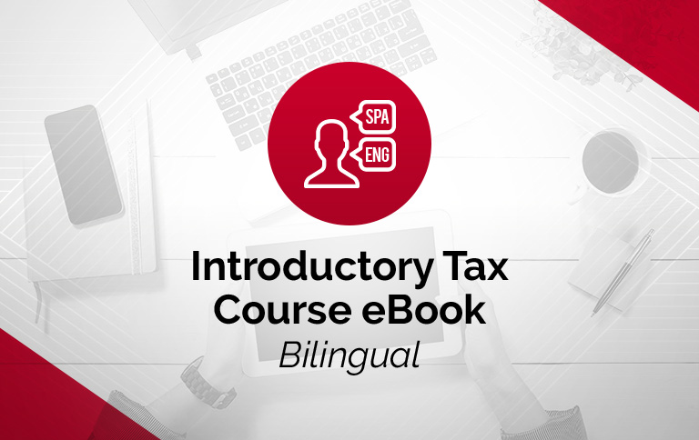 Cursos_Introductory_Bilingual.jpg Introductory Tax Course eBook (Bilingual) - Image 1