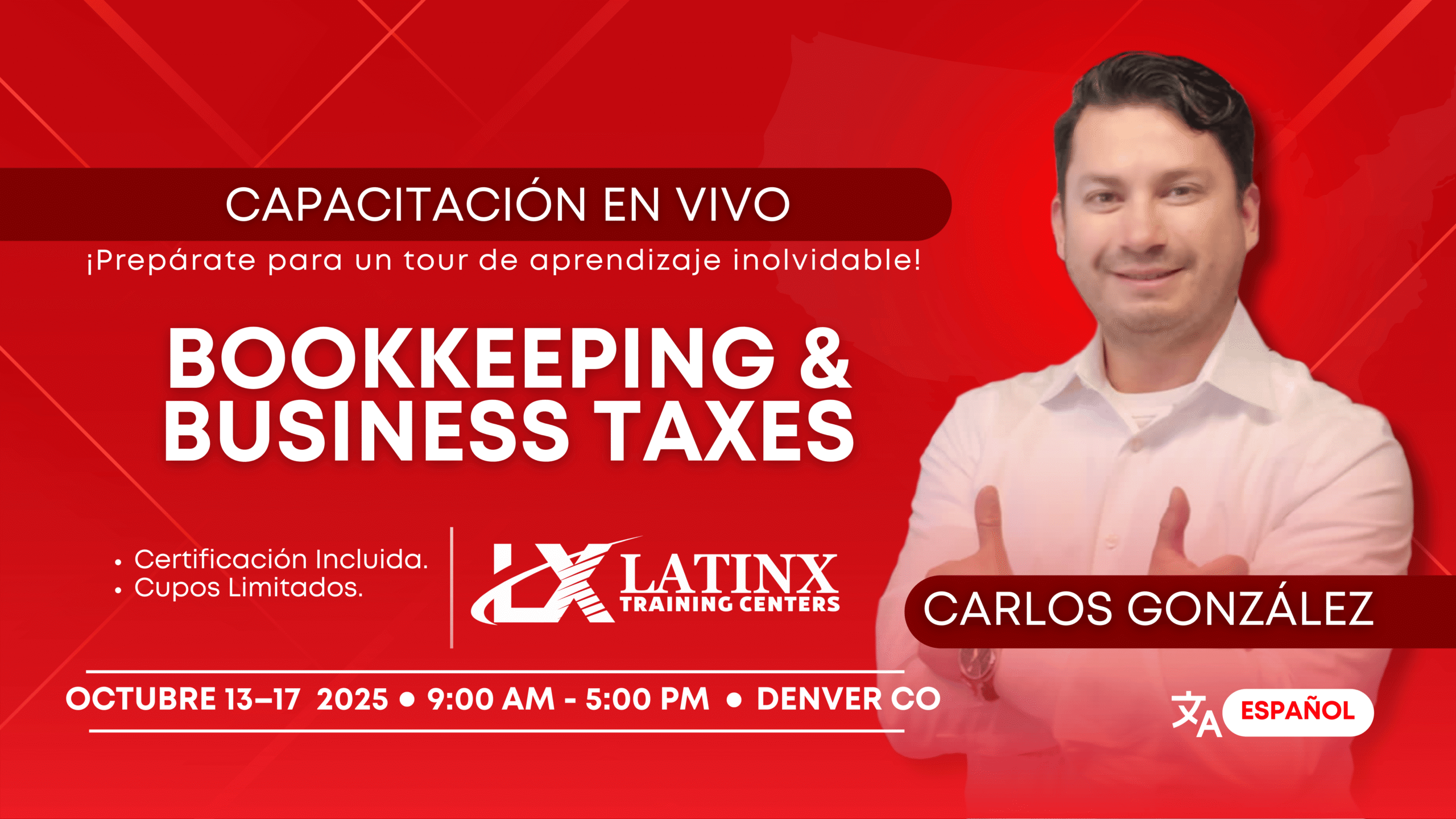 Bookkeeping & Business Taxes – Carlos Gonzalez (Denver CO)