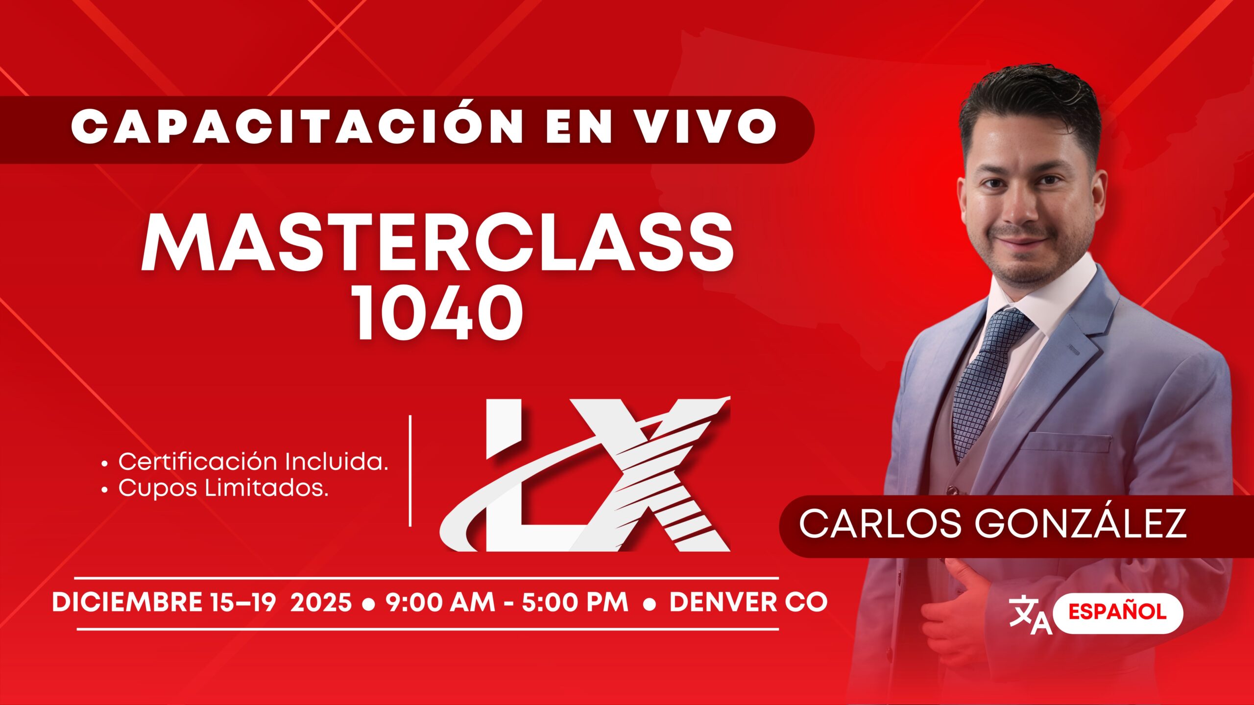 Carlos G Dec 15 to 19 TP In Person Denver Course Tax Preparation in Person Course (Denver) Dec - Image 1